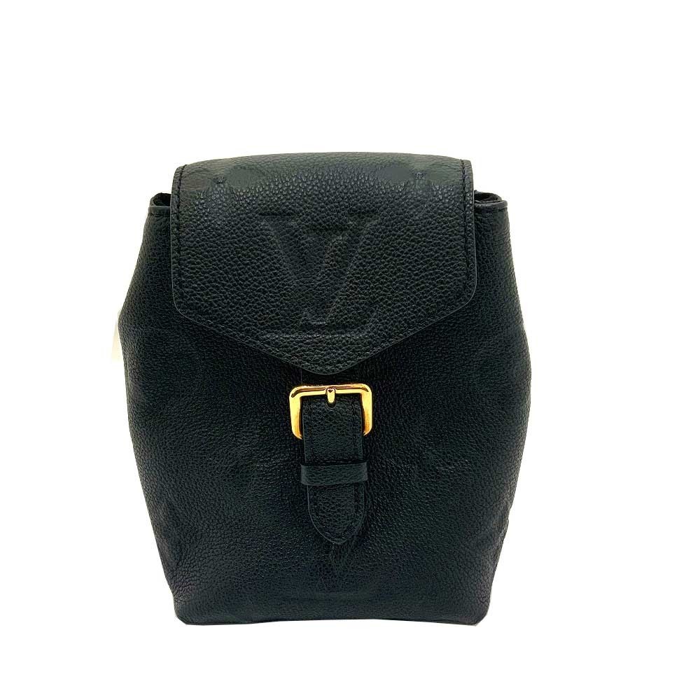 Louis Vuitton Tiny Backpack Leather Monogram Blac… - image 1